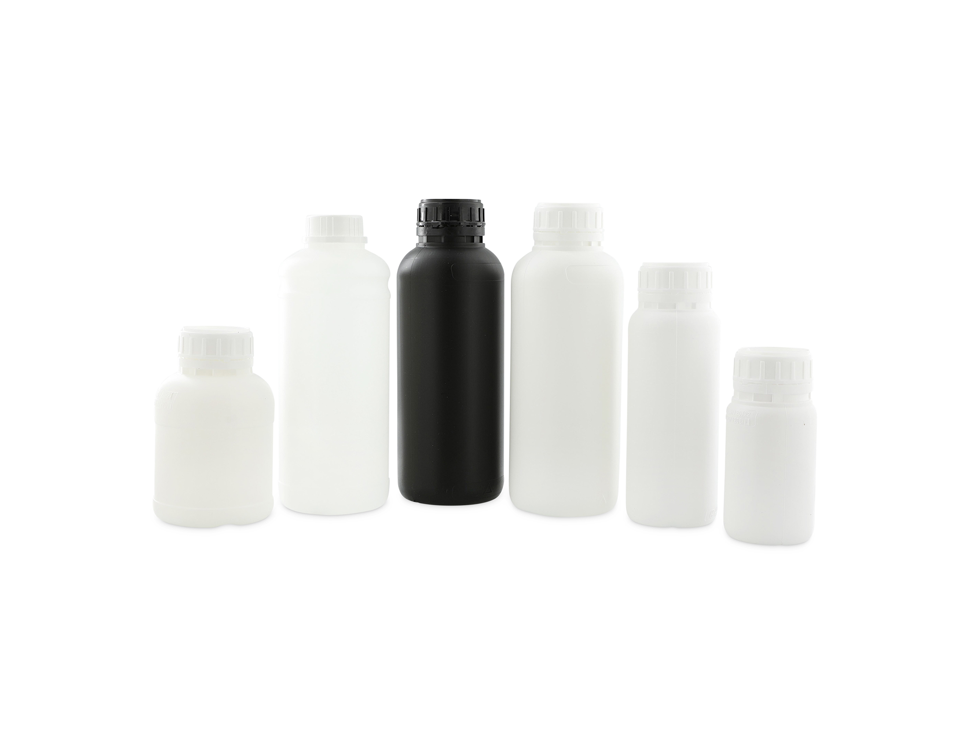 Fluorinated plastic bottles