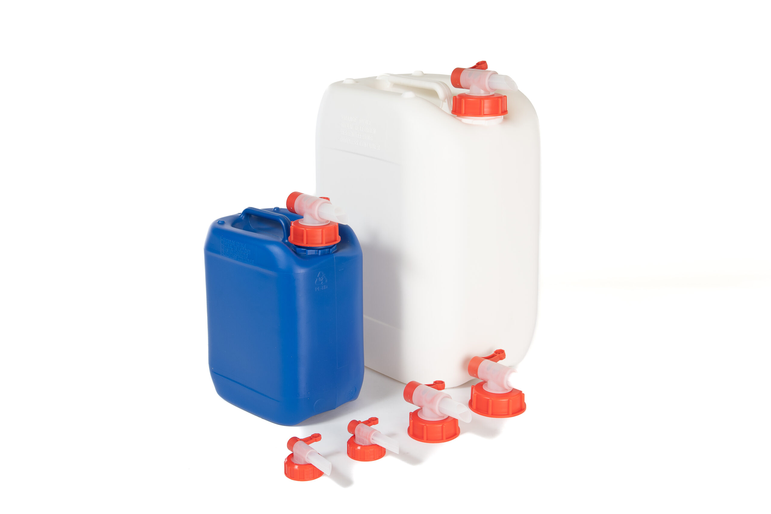 Jerry cans with taps - Water bottles with taps