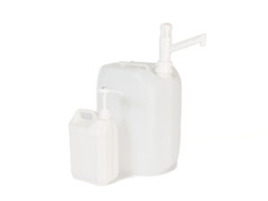 Jerry cans with pumps