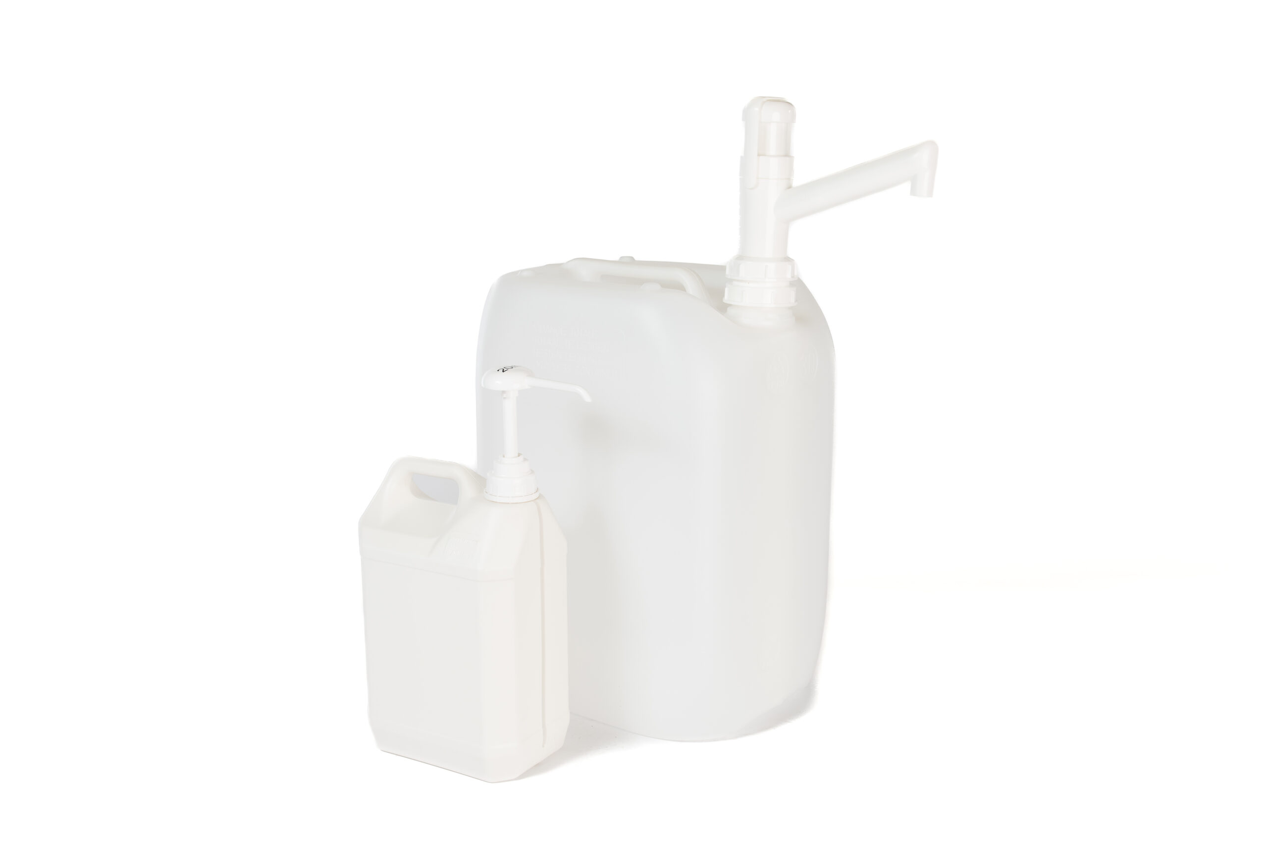 Jerry cans with pumps