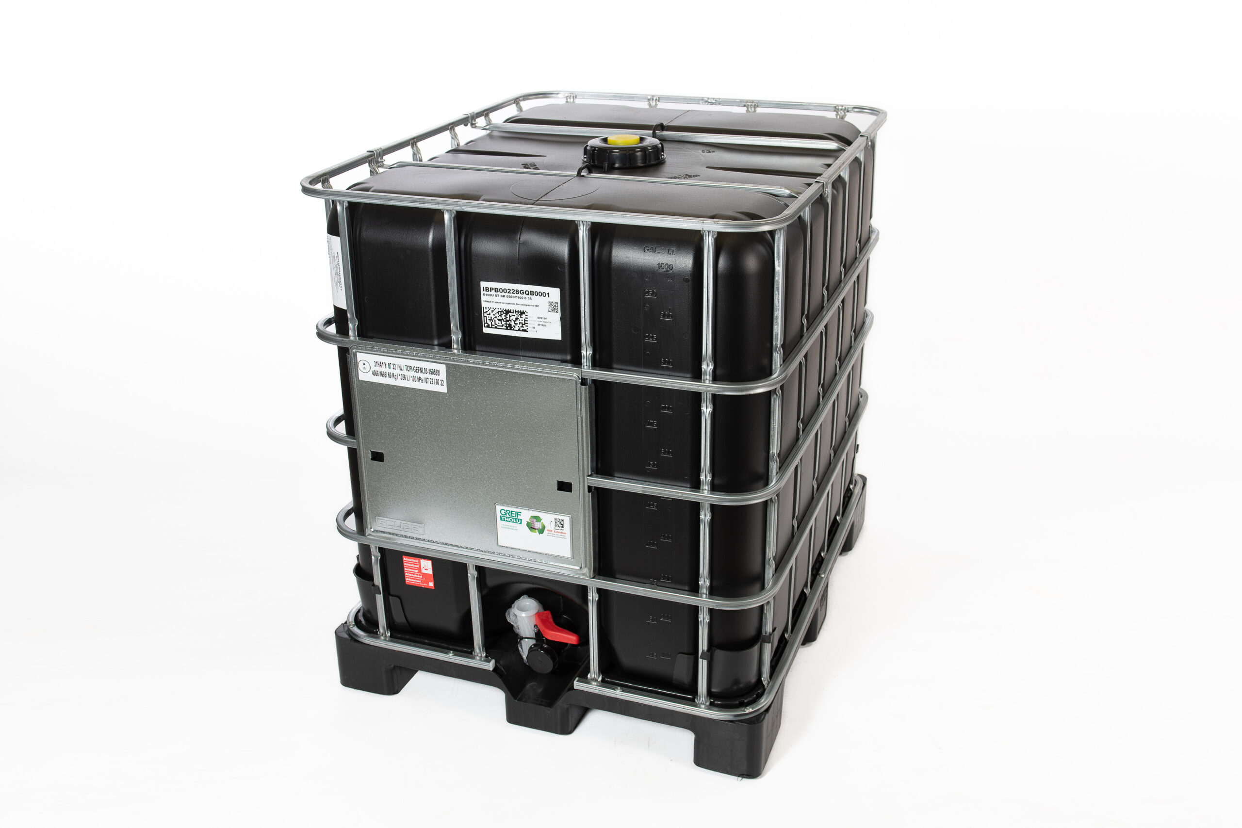 conteneur IBC noir