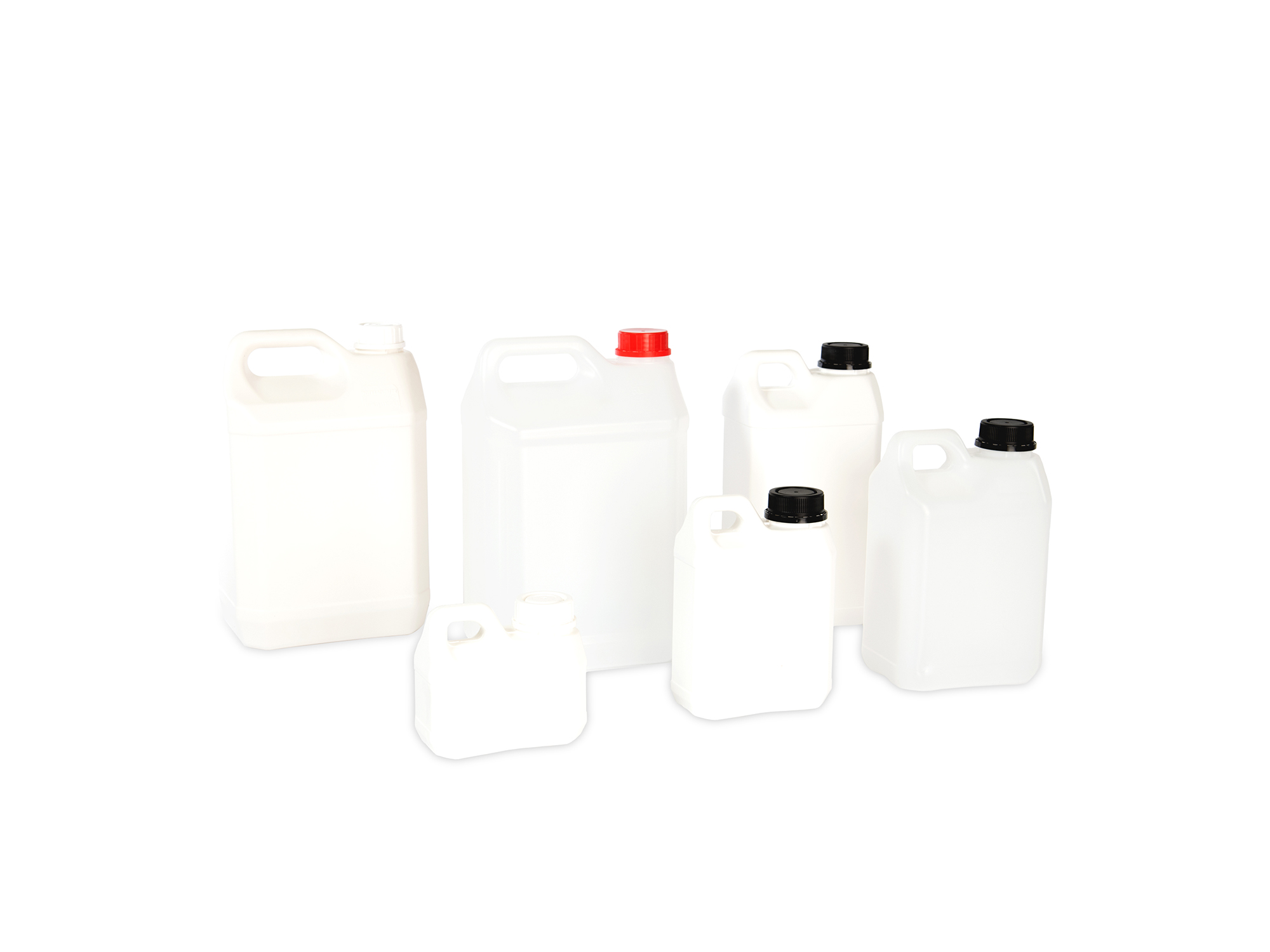 Boîtes non empilables de différentes tailles
