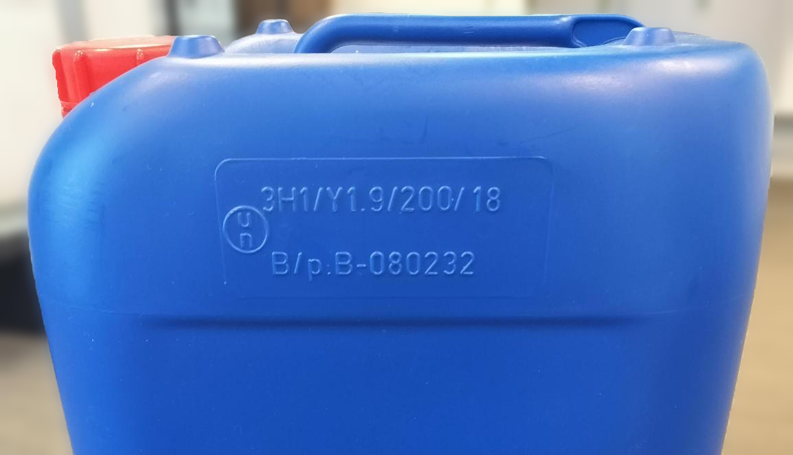 Example of UN marking