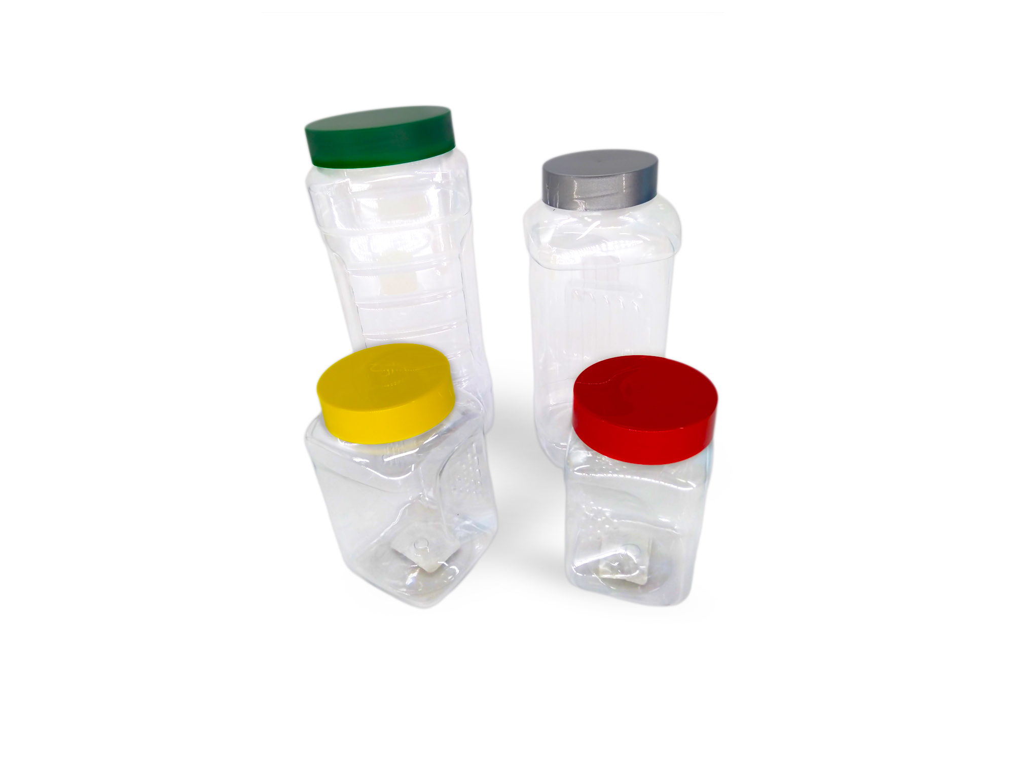 Quadratische PET-Behälter