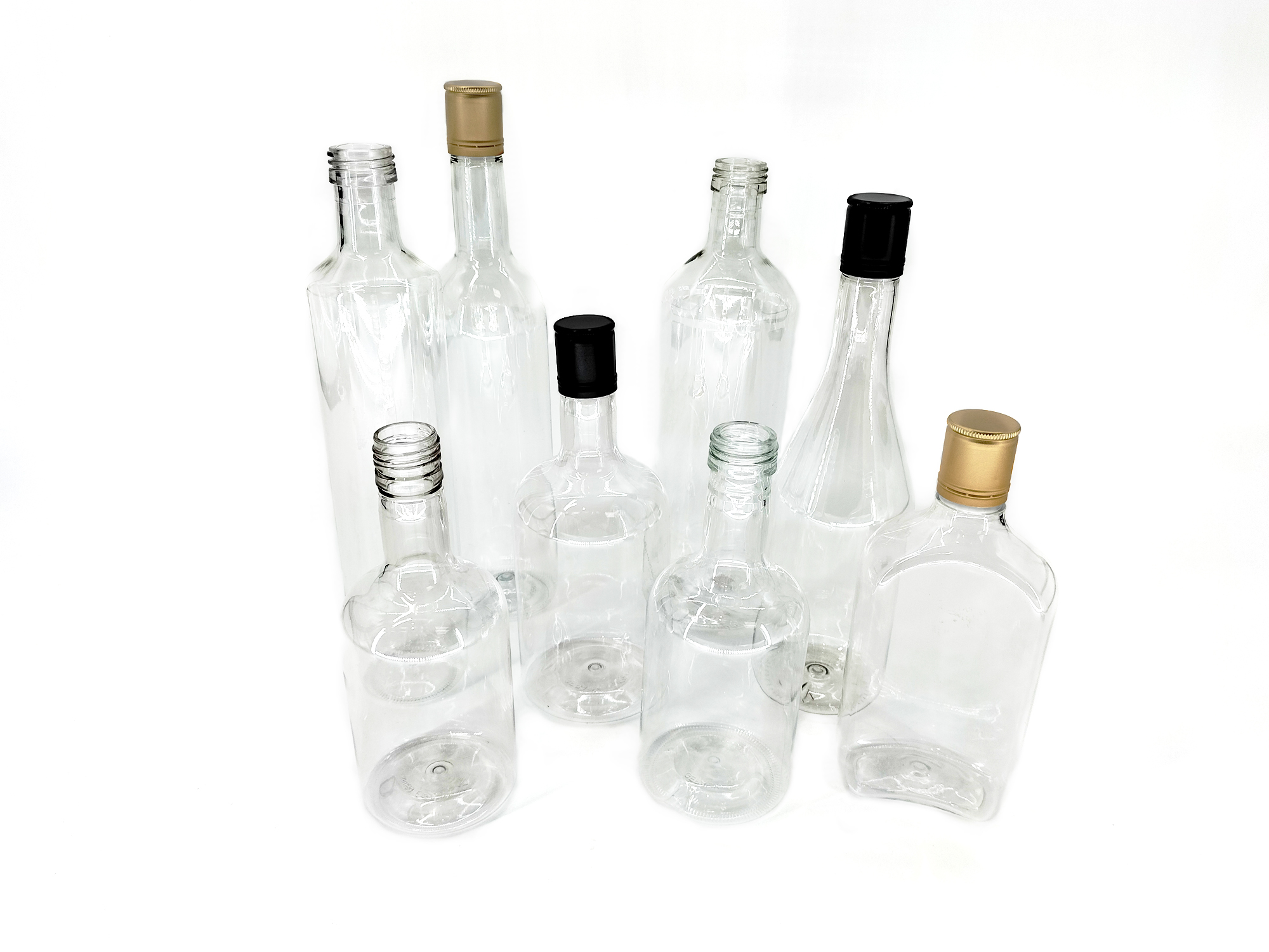PET beverage bottles