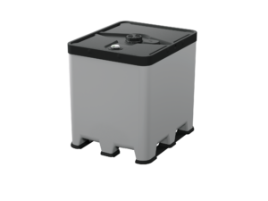 Double-walled IBC container